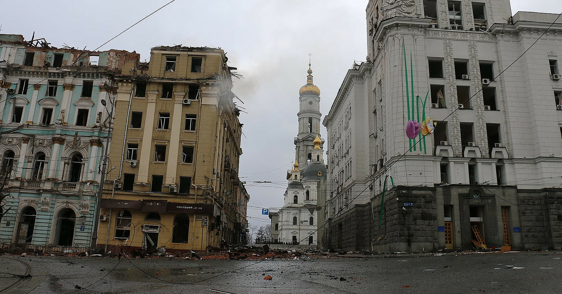 Терехов: російські війська обстріляли Харків, є постраждалий