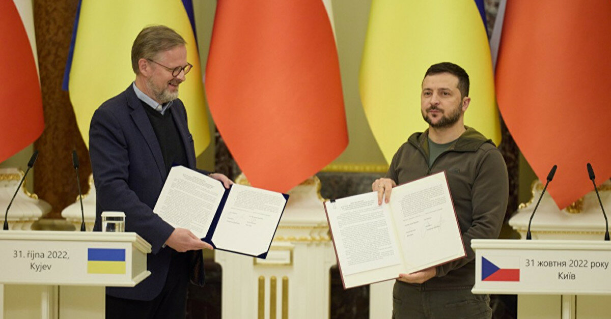 Зеленський і прем’єр Чехії підписали декларацію про підтримку вступу України до НАТО