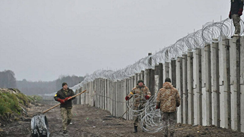 ОП: Україна будує стіну на кордоні з Білоруссю