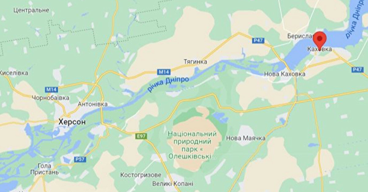 Генштаб: Росіяни відводять частину своїх військ з Каховки та Нової Каховки