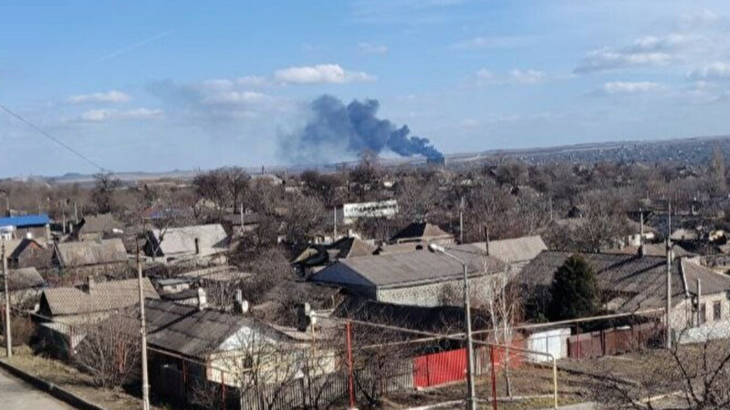 У небі Єнакієво українські зенітники збили російський винищувач Су-34