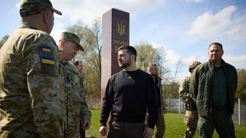 Зеленський приїхав на кордон із Білоруссю