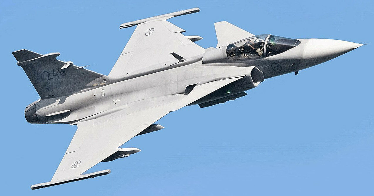 Швеція навчатиме українських пілотів на винищувачах Gripen