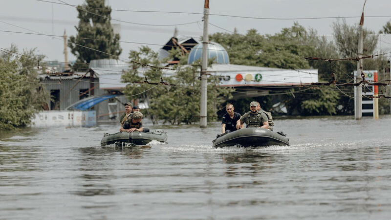 Підрив Каховської ГЕС: рівень води на Херсонщині знизився