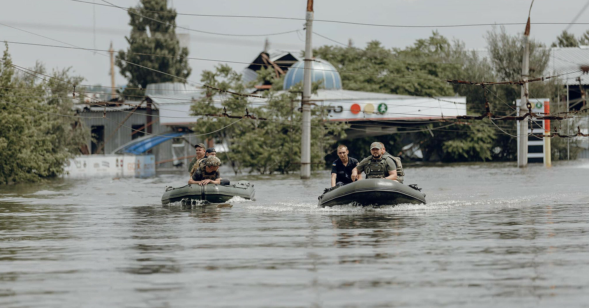 Підрив Каховської ГЕС: рівень води на Херсонщині знизився