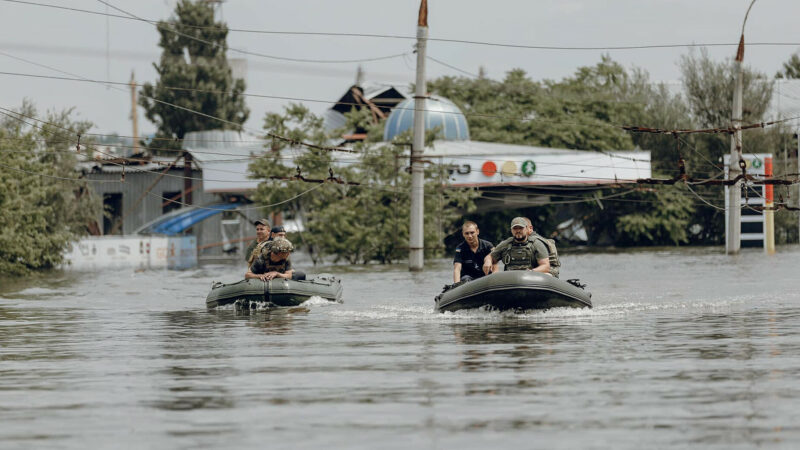 На правобережжі Херсонщини у воді 3,7 тисячі будинків – ОВА