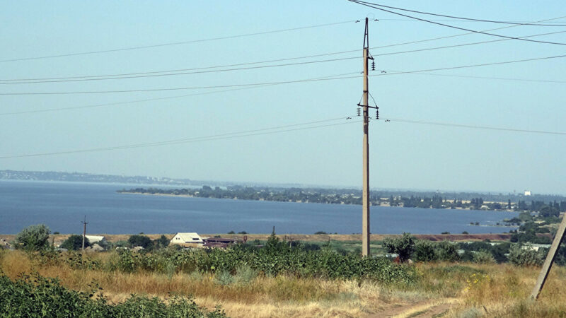 З’явився свіжий супутниковий знімок Каховського водосховища