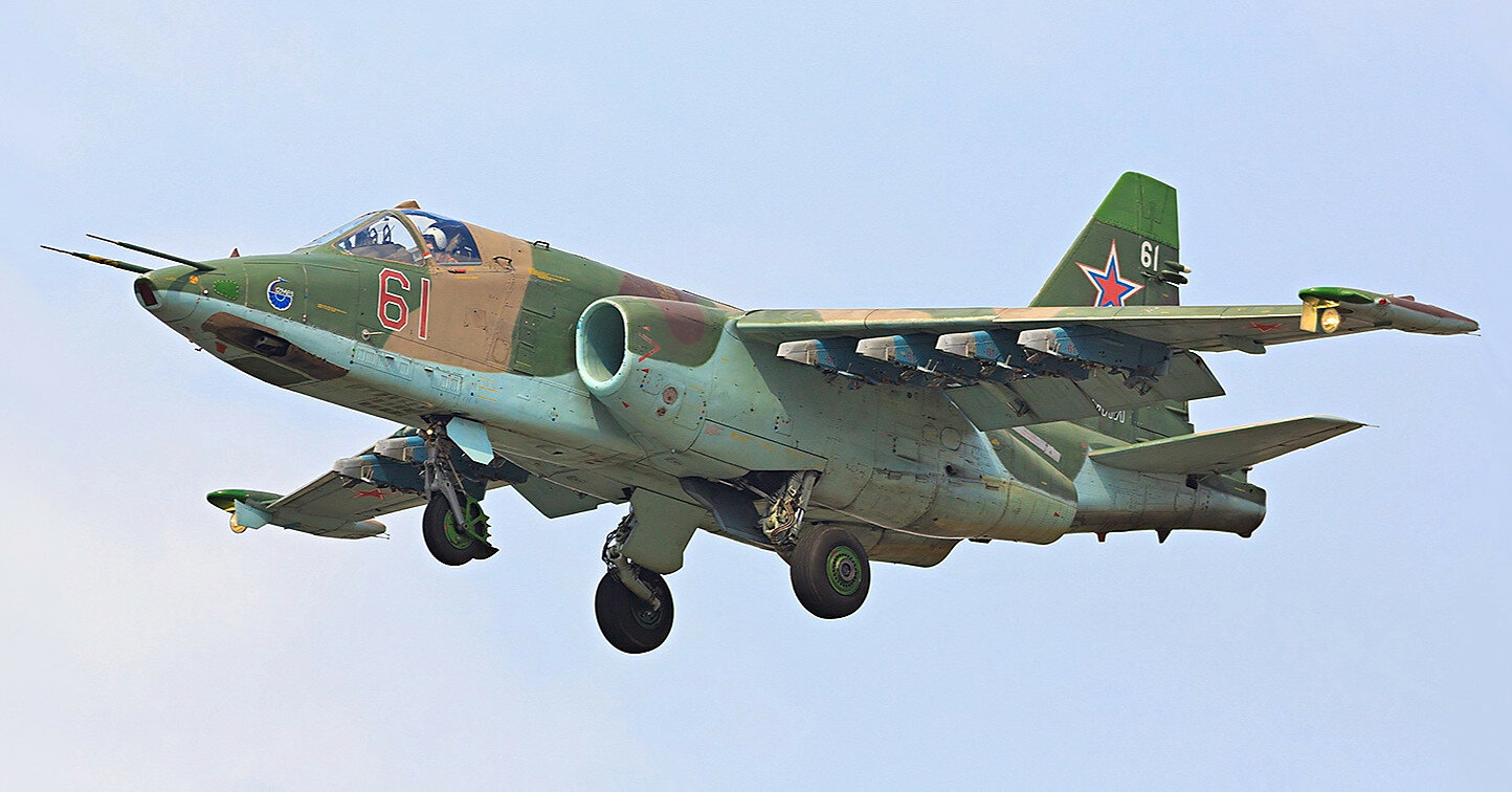 ЗСУ повідомили про збиття російського винищувача Су-25