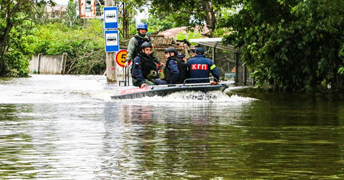 На правобережжі Херсонщини вода відійшла від трьох тисяч осель — ОВА