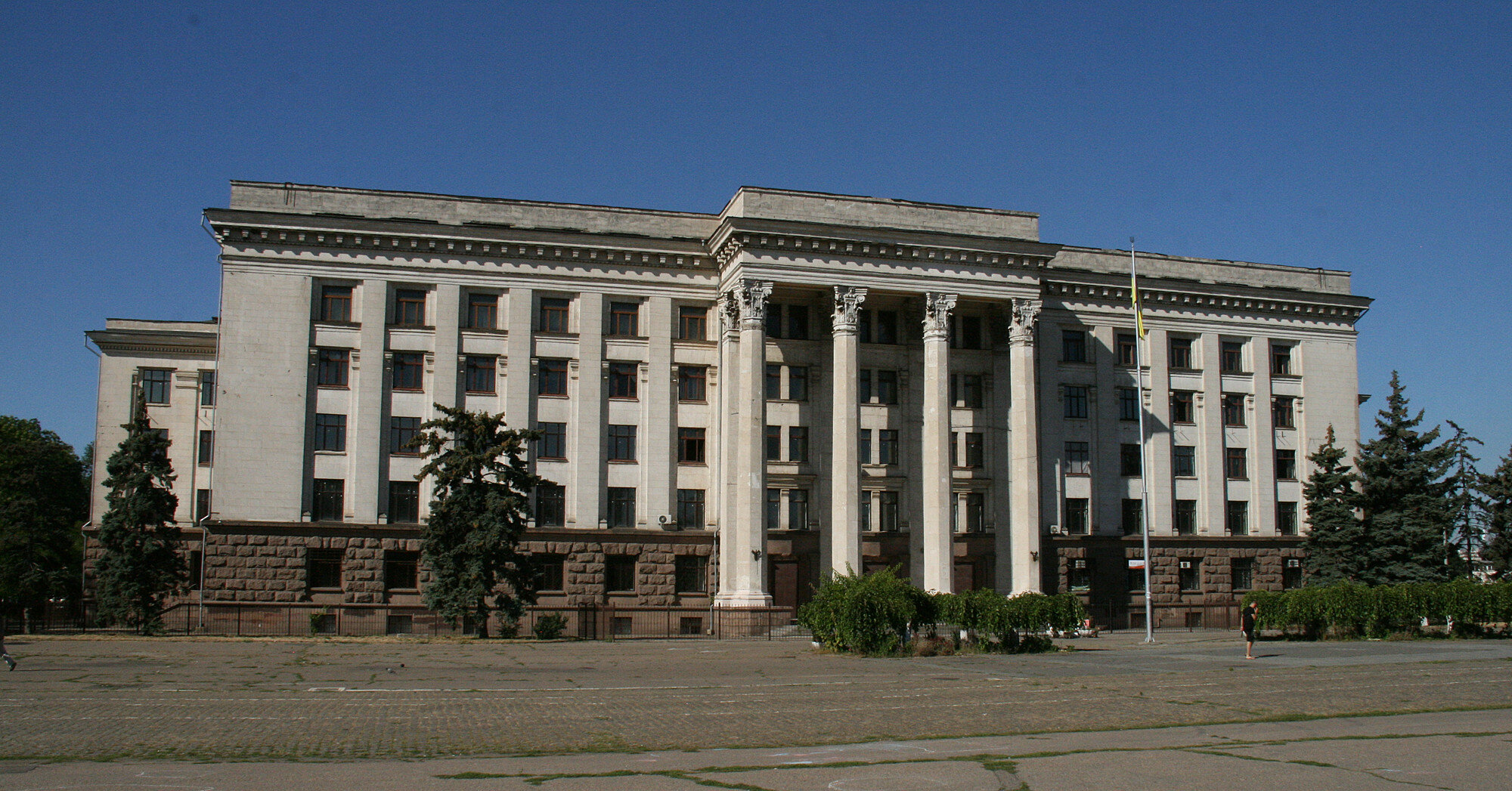 В одеському Будинку профспілок вибухнула граната, є загиблий