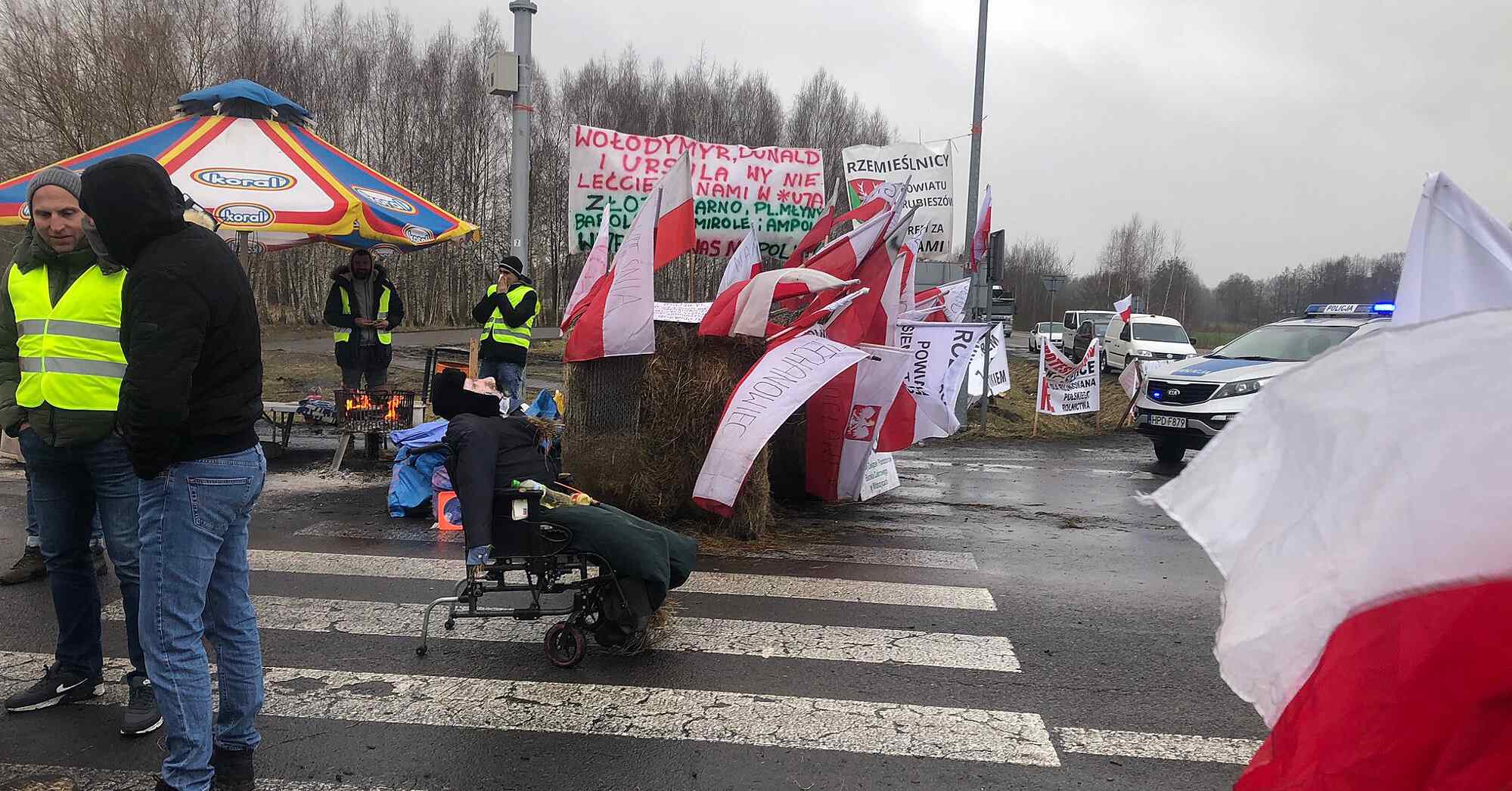 У Польщі протестують фермери: блокують дороги і КПП з Україною