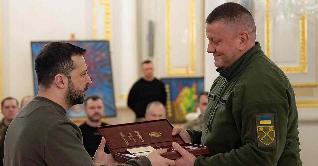 Зеленський вручив Залужному та Буданову державні нагороди