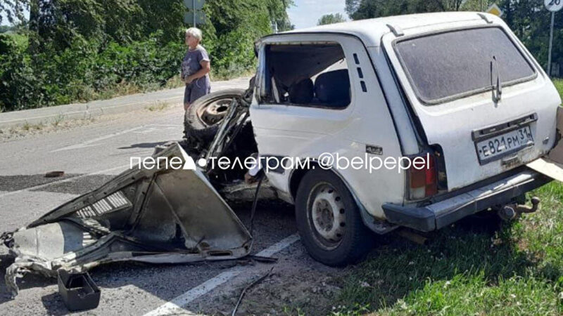 В Бєлгородській області РФ танк переїхав “Ниву”: водій загинув