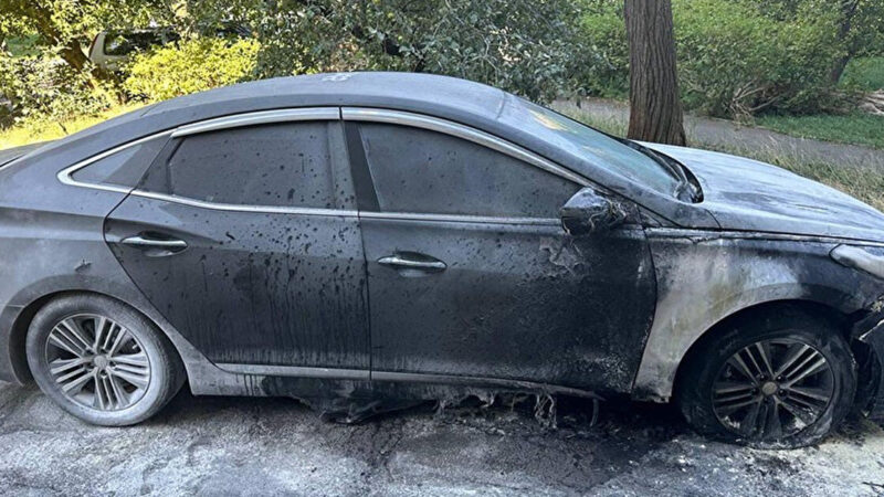 У Києві підпалили автомобіль громадської активістки: зловмисників затримали