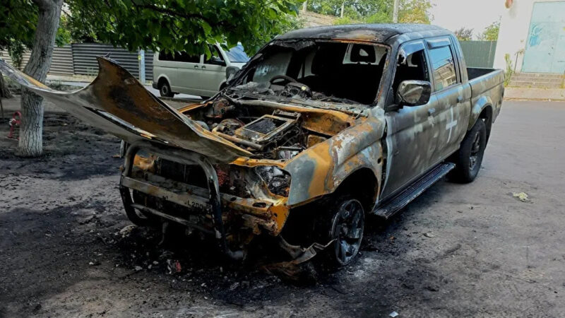 Нацполіція зафіксувала понад 200 підпалів автівок ЗСУ, чверть паліїв – діти