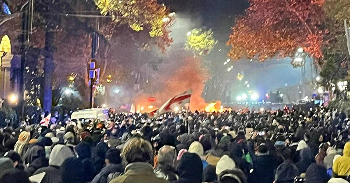 У столиці Грузії силовики розігнали акцію протесту, учасників затримують