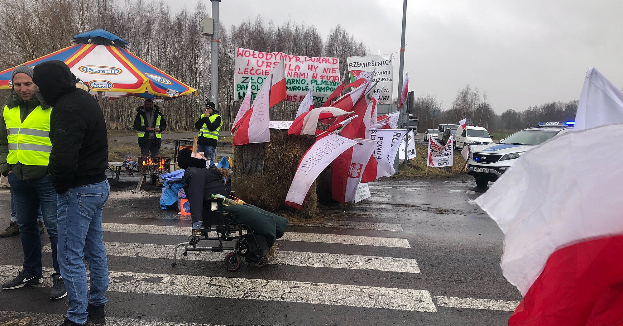 Польські фермери припинили блокування КПП “Шегині-Медика”