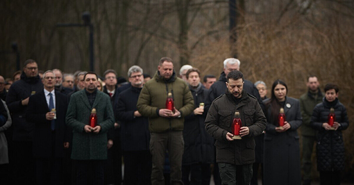 Зеленський вшанував пам’ять жертв Голокосту