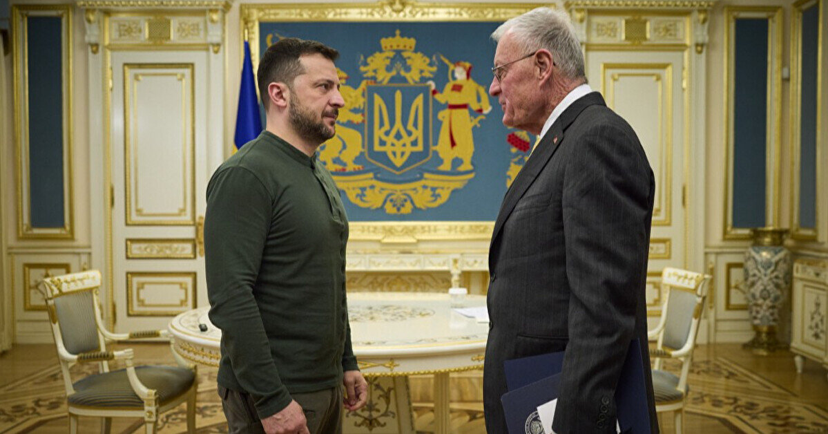 Келлог про зустріч з Зеленським: Позитивна дискусія зі сміливим лідером
