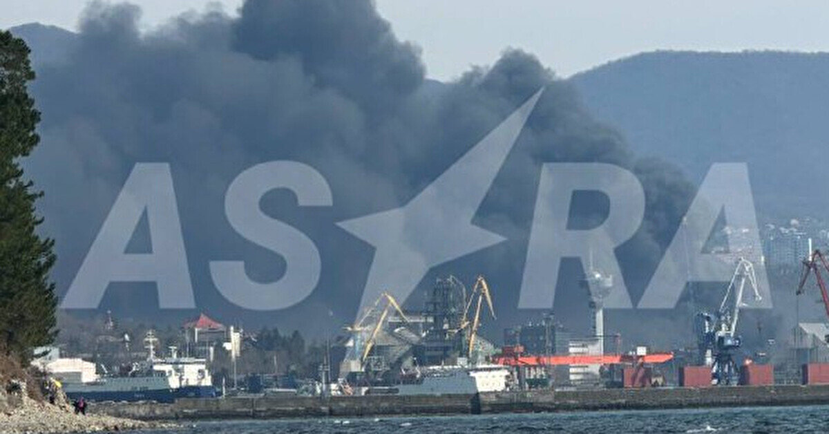 В російському Туапсе другий день продовжується масштабна пожежа на НПЗ