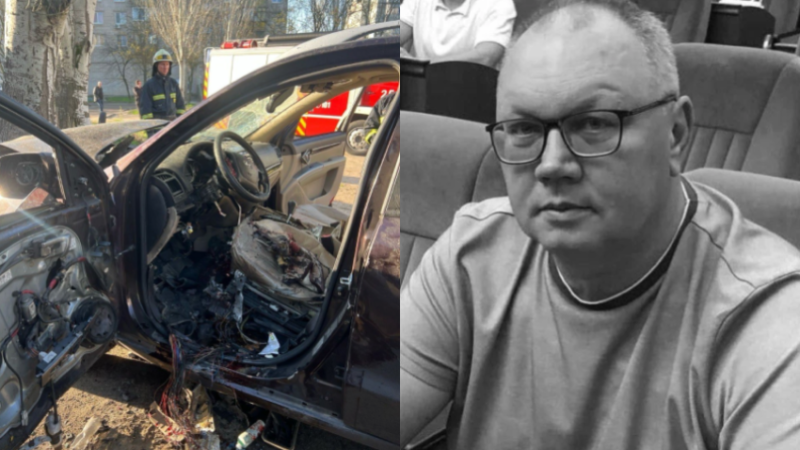 Внаслідок вибуху авто у м. Дніпро загинув місцевий депутат: подію кваліфіковано як теракт
