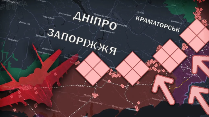 До кордонів Дніпропетровської області залишилось менше 3-х кілометрів: DeepState та Генштаб
