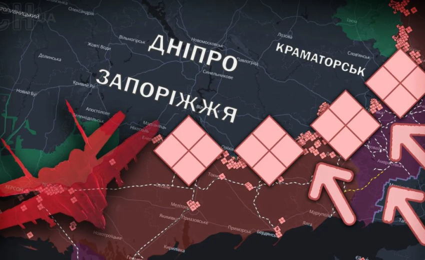 До кордонів Дніпропетровської області залишилось менше 3-х кілометрів: DeepState та Генштаб