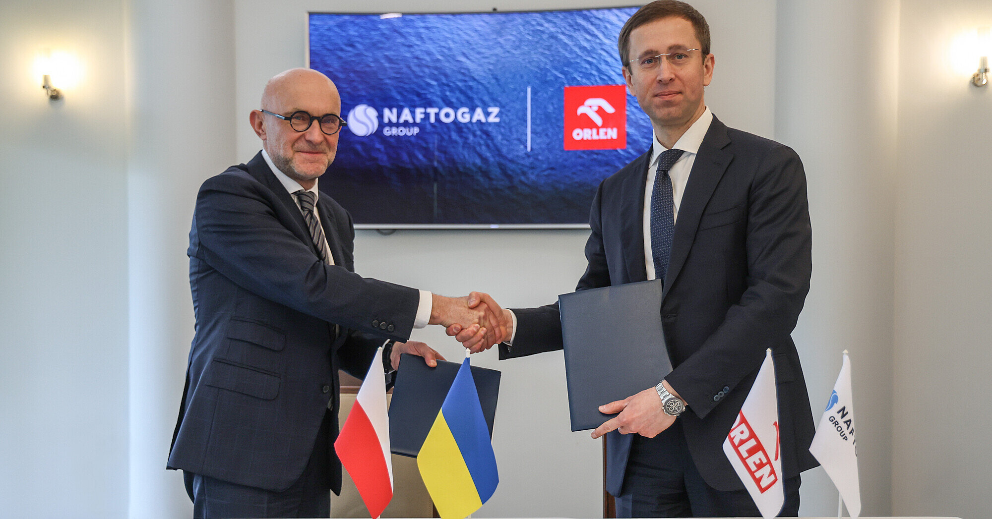 Нафтогаз та польська Orlen підписали меморандум про стратегічну співпрацю