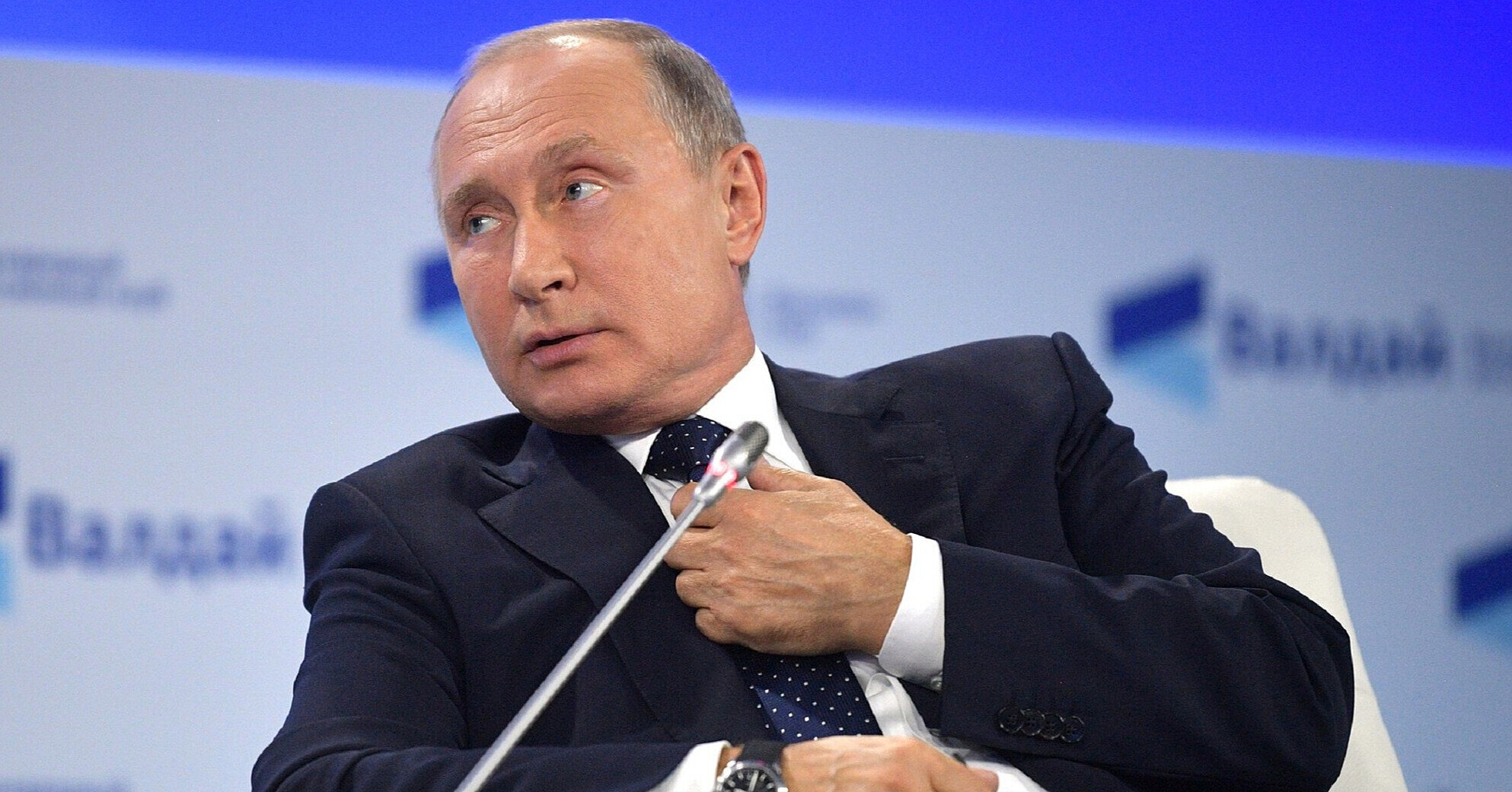 Путін скаржиться, що Росію роблять винною у вторгненні в Україну