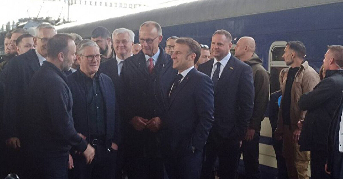 До Києва прибули Мерц, Макрон, Стармер та Туск