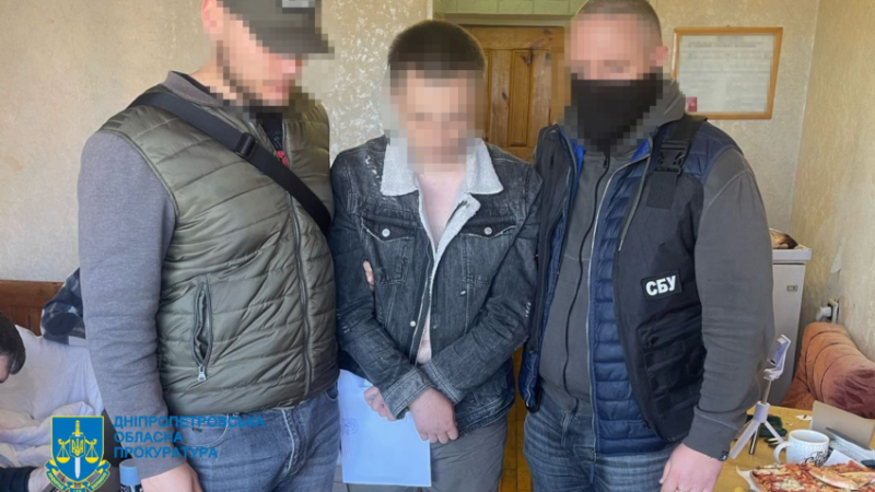 У Дніпрі затримали диверсанта, який підпалив обладнання «Укрзалізниці»