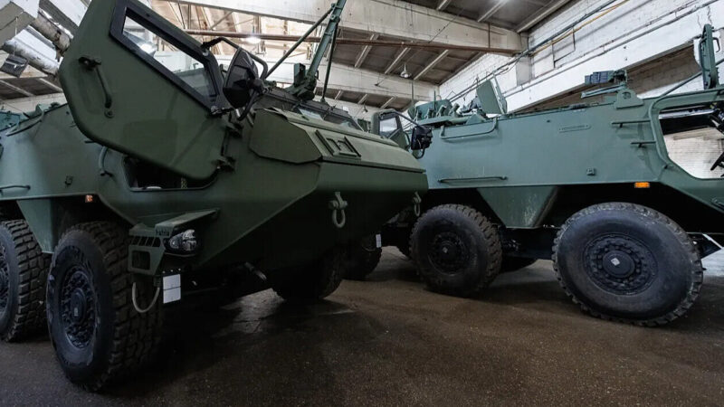 Міноборони: БТРи Patria від Латвії посилять підрозділи Третього армійського корпусу