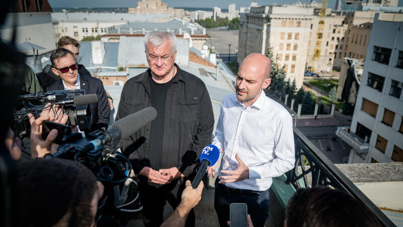 Міністр закордонних справ Франції відвідав Харків