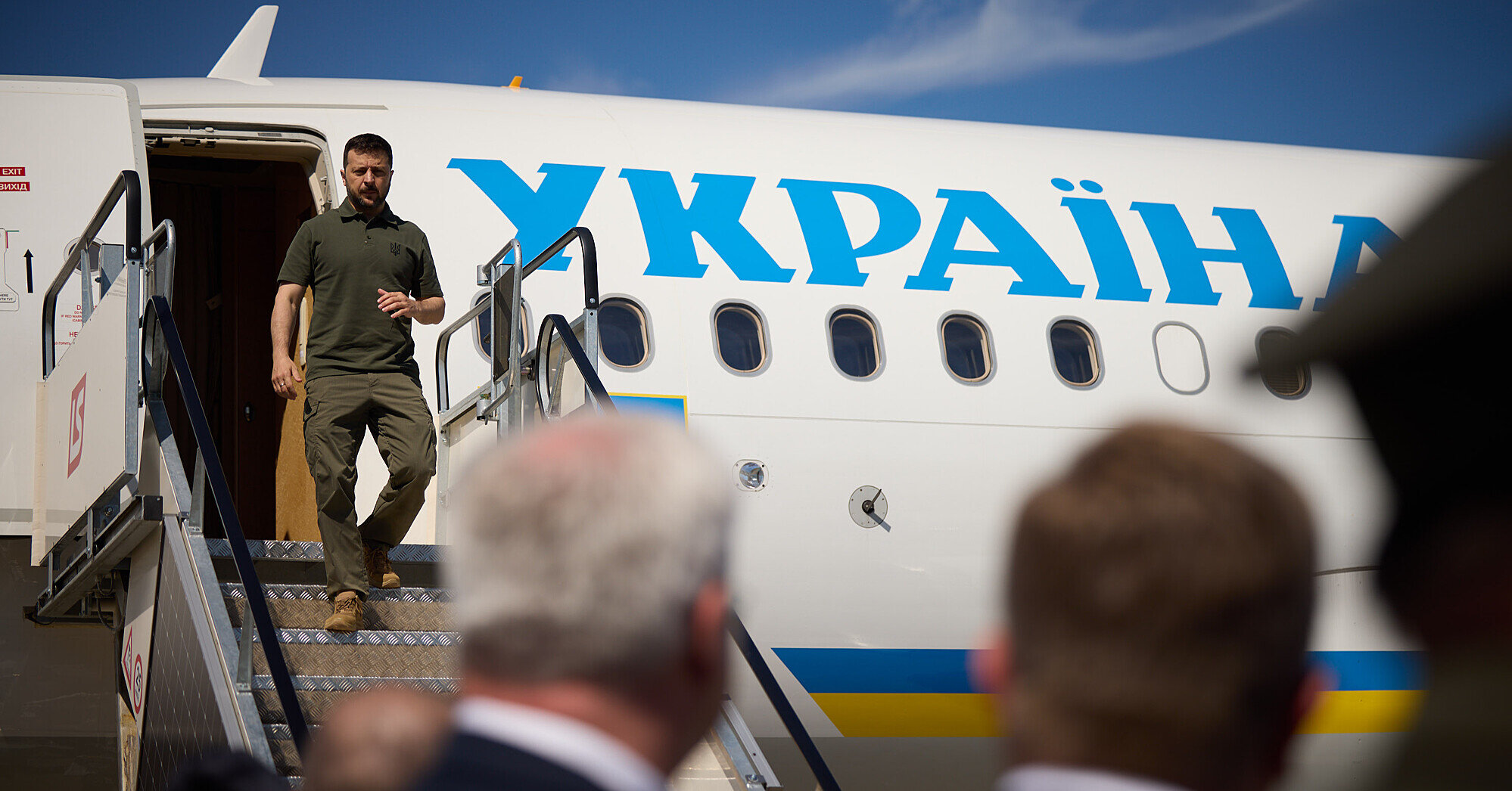 Зеленський прилетів з візитом до Італії