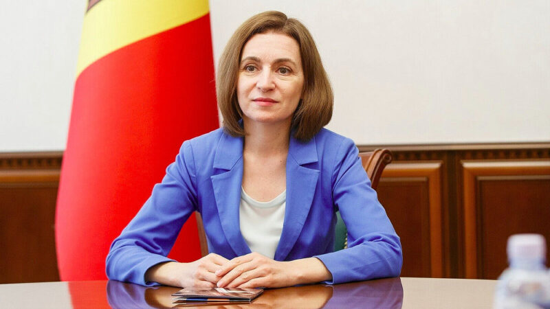 Санду висловила Україні співчуття у зв’язку з російськими обстрілами