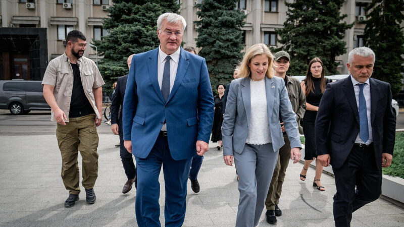 Глава МЗС Австрії прибула з візитом до Одеси