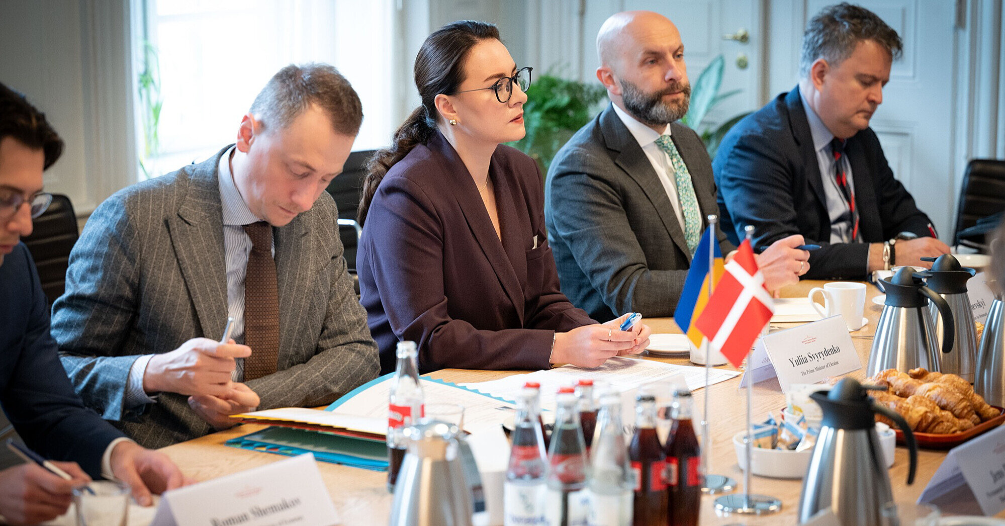Прем’єрка Свириденко прилетіла до Данії у перший закордонний візит