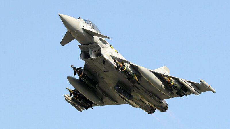 Британські винищувачі Typhoon почали патрулювати небо Польщі