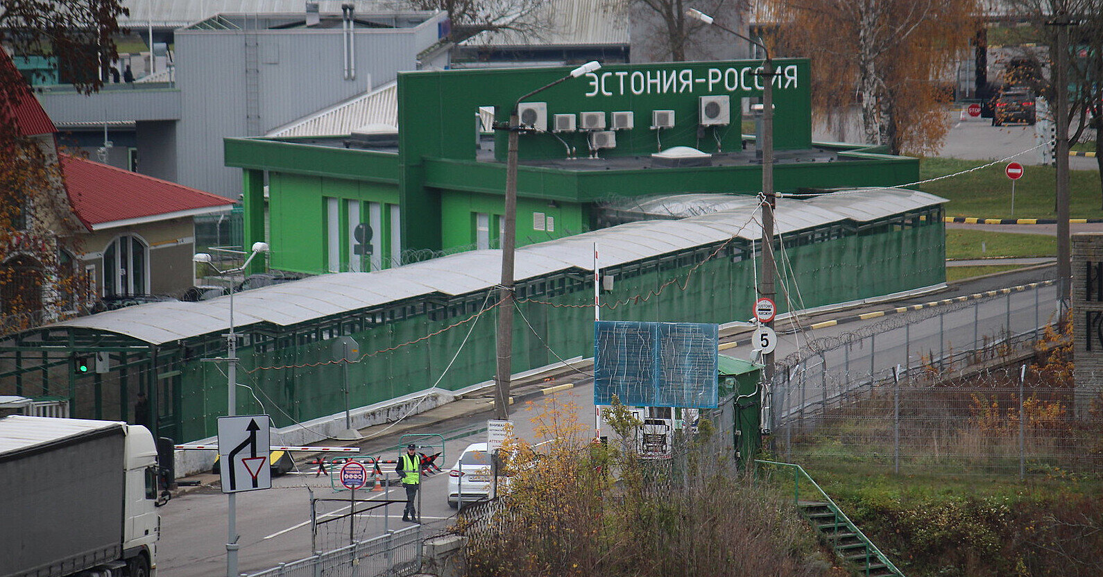 В Естонії на кордоні з Росії почали будівництво протитанкового рову