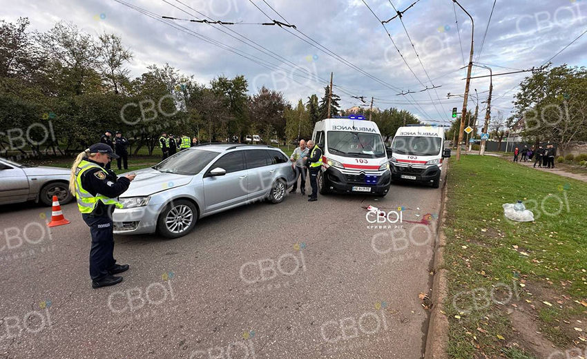 Йшов на «зелений»: у Кривому Розі водій Skoda насмерть збив 13-річного хлопця