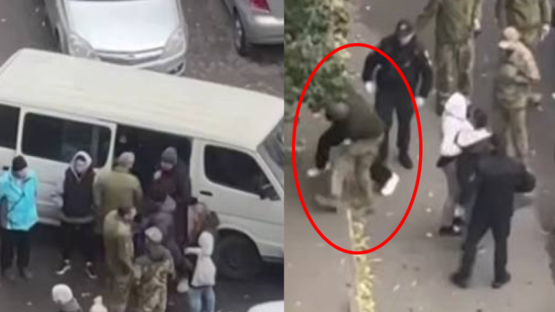 Схопили посеред вулиці та запхали в бус: подробиці конфлікту містян з ТЦК на Новокримській у Дніпрі