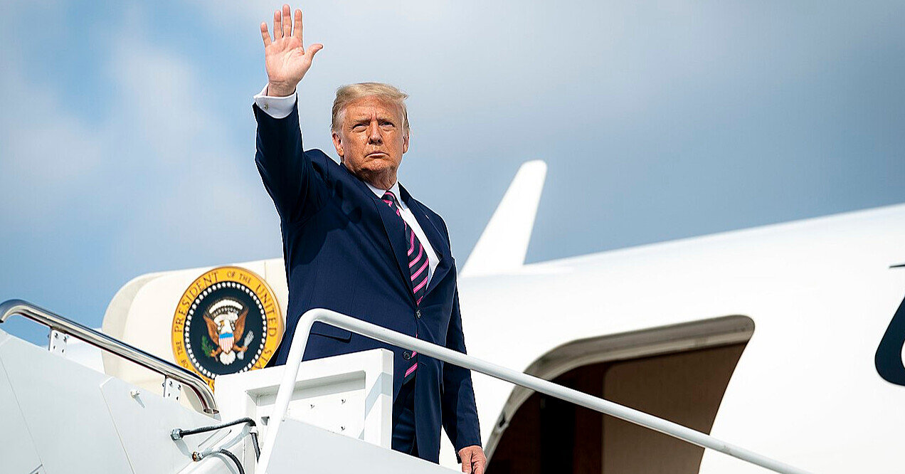 У США виявили мисливську вежу з видом на трап літака Трампа