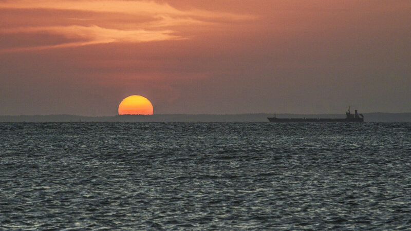 У Чорному морі затонуло вантажне судно, українські моряки врятовані