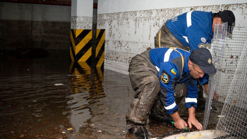 В Одесі продовжують відкачувати воду після зливи, частина міста залишається без світла