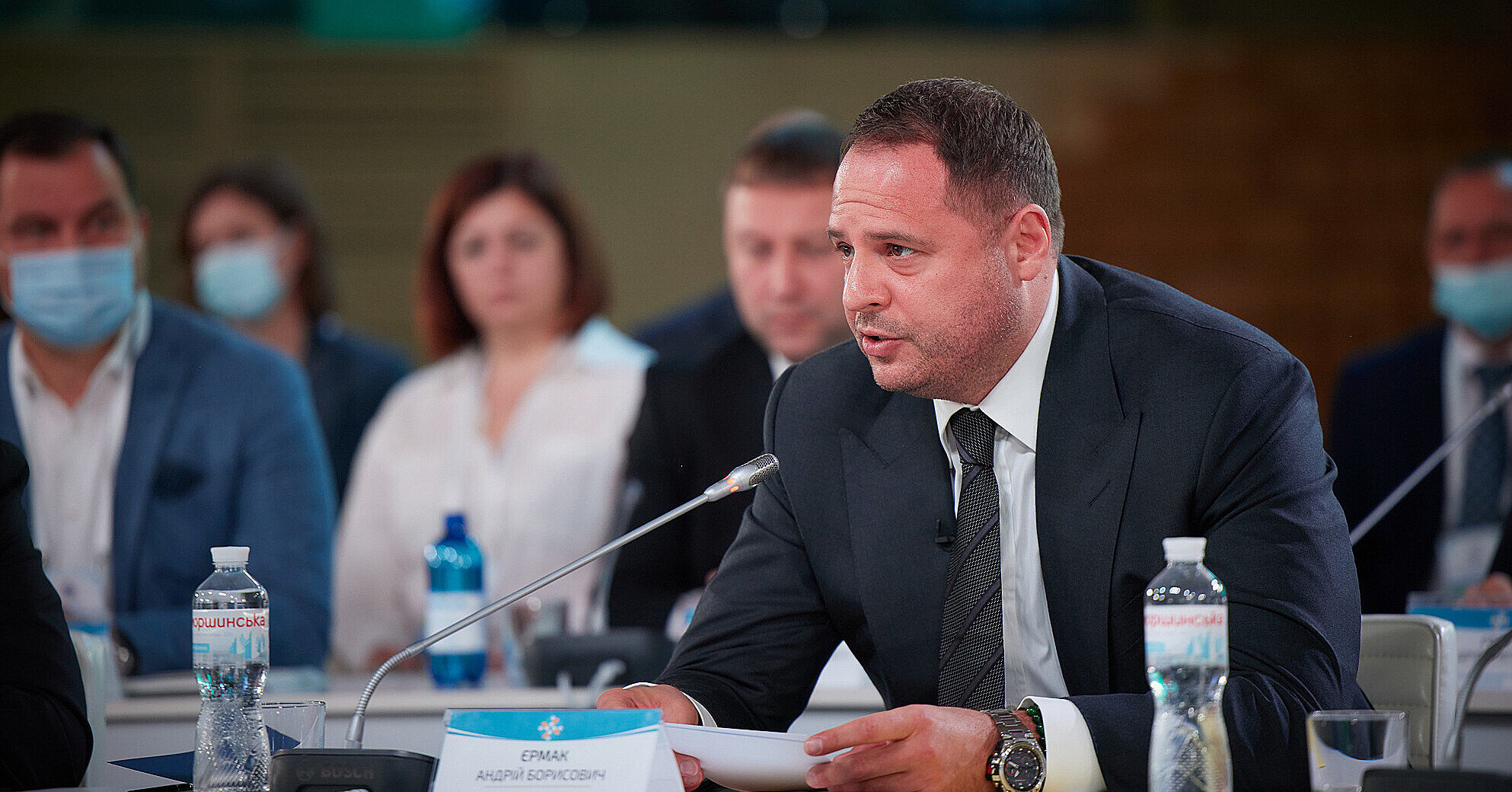 Єрмак: Зеленський не підпише жодного документа про відмову від територій