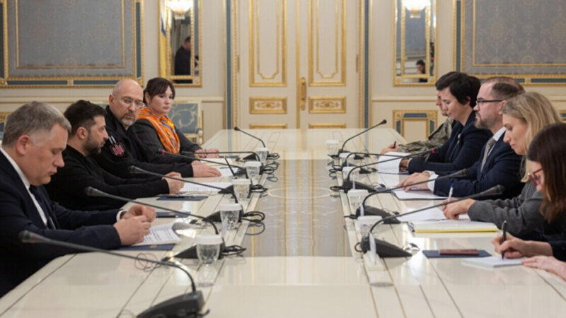 Зеленський зустрівся з новопризначеним міністром оборони Литви