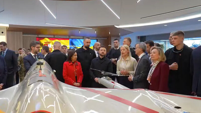 Зеленський в Іспанії зустрівся з керівниками оборонних підприємств