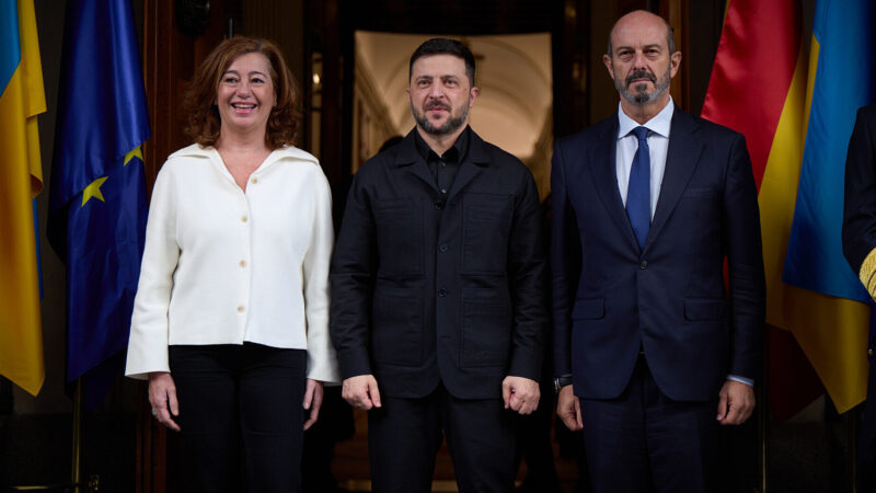 Зеленський зустрівся з головами обох палат парламенту Іспанії