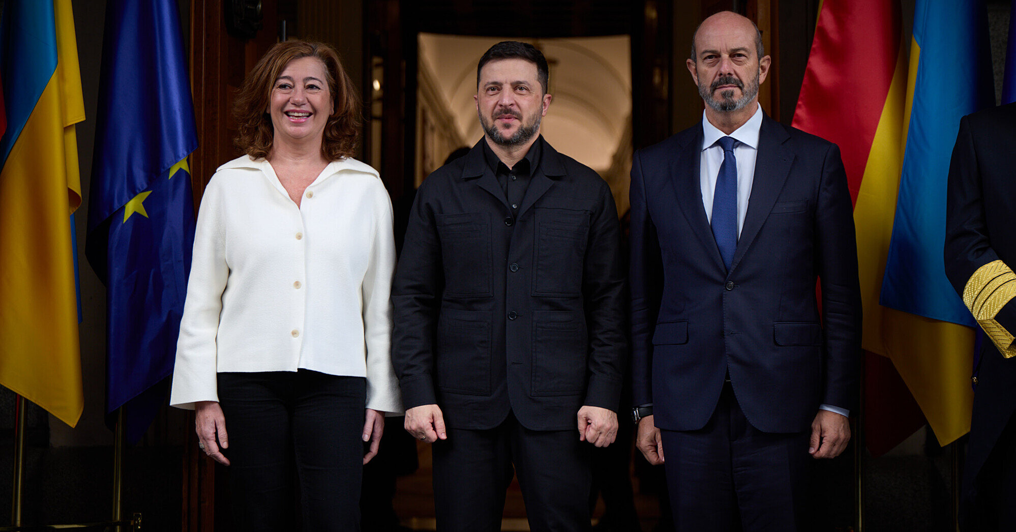 Зеленський зустрівся з головами обох палат парламенту Іспанії