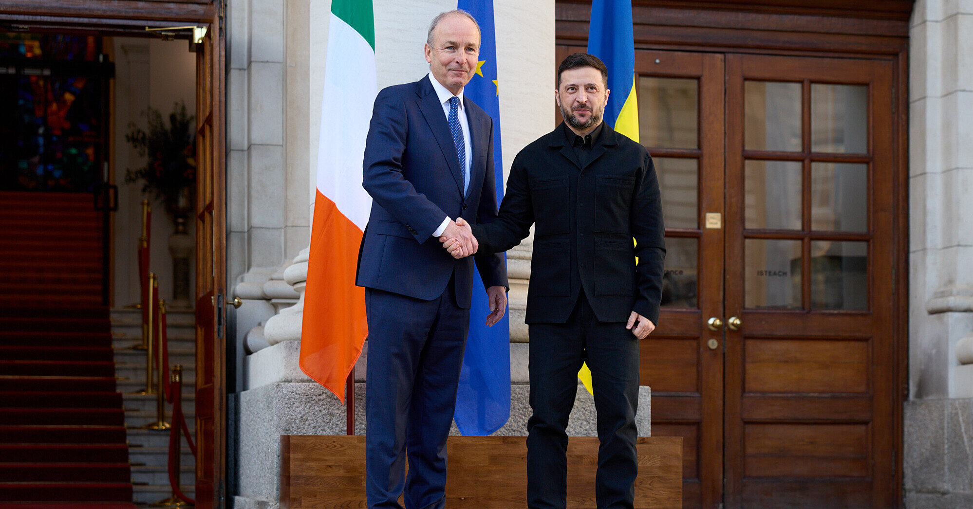 Прем’єр Ірландії не вважає інцидент з дронами під час візиту Зеленського провалом